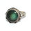 Thumbnail: Sterling Silver Ethnic Asian Vintage Style Turquoise Stone Ring Size N 1/2 Gift