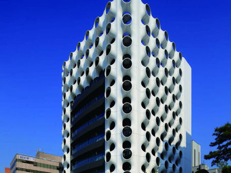 삼성동 KEB 하나은행, 고강도콘크리트 비정형 외장패널 공사