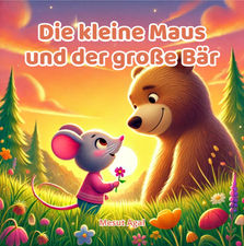 „Warmherzig illustrierte Kindergeschichte über die ungewöhnliche Freundschaft zwischen einer kleinen Maus und einem großen Bären – zeigt liebevolle Bilder mit gemeinsamen Abenteuern im Wald