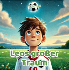 „Inspirierende Kindergeschichte über Leo, der seinen größten Traum verfolgt – zeigt herzliche Illustrationen mit fantasievollen Abenteuern und mutigen Entscheidungen.