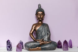 Buddha + Crystals