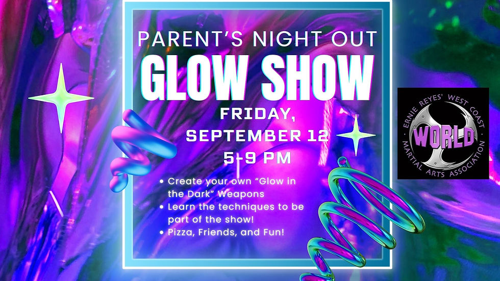 Glow Show Parent's Night Out