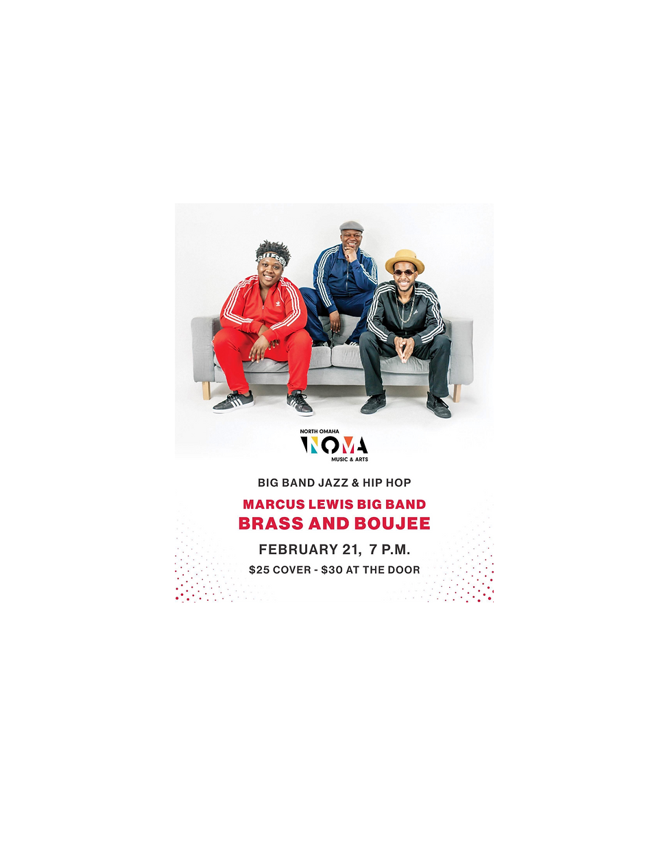 Marcus Lewis Big Band, Brass and Boujee at NOMA