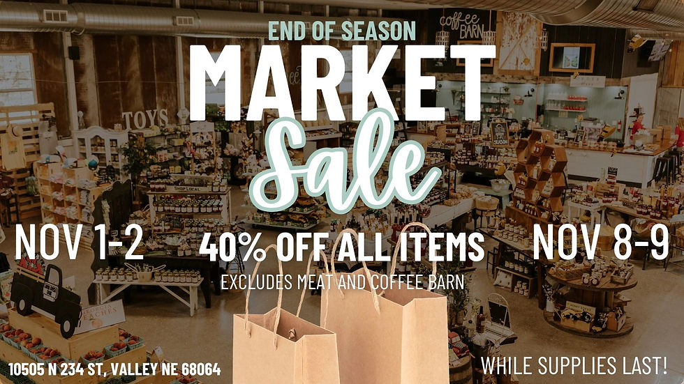 Nelson Produce Farm Market Sale