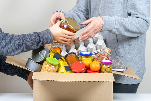Drive Through Food Pantry