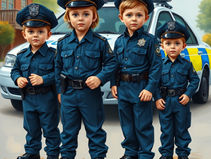 Hampshire Police hold 'spot the victim' finger painting classes