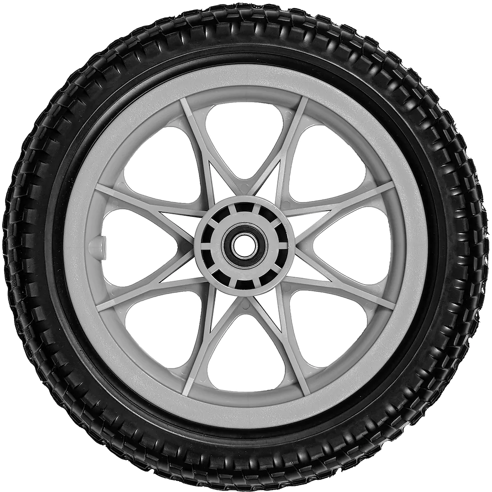 Thumbnail: Dynamic Discs Cart All-Terrain Tubeless Foam Wheels Set of 2