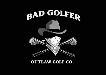 Bad Golfer Outlaw Golf Co. logo.png
