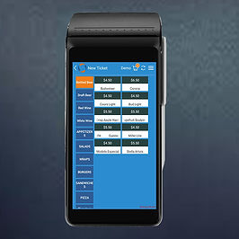ORDERING LINE BUSTING TO FULL ORDERS DataPoint is not just a payment terminal. Unlike other options in the marketplace, DataPoint provides for the ability to do so much more. One of the key features is the ability to do ordering from the same payment terminal. This allows the user to use our terminal for table ordering, line busting or even, with its 4G capability, take it into the field and take orders and still be communicating with the integarted point of sales system. Don’t let its size foul you, DataPoint can handle complex ordering including bundling, roaming discount, modifier management, fire order, SKU look ups, multilingual ordering, and so much more. We are integrated to to your point of sales, which allows us to show the same menu that the user would see on an a terminal. This means that as prices change and items are removed, DataPoint is in Realtime receiving those updates also allowing for the operation to benefit form this functionality.