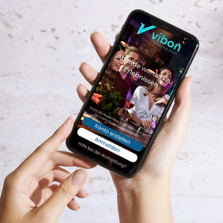 Vibon Anmeldung App