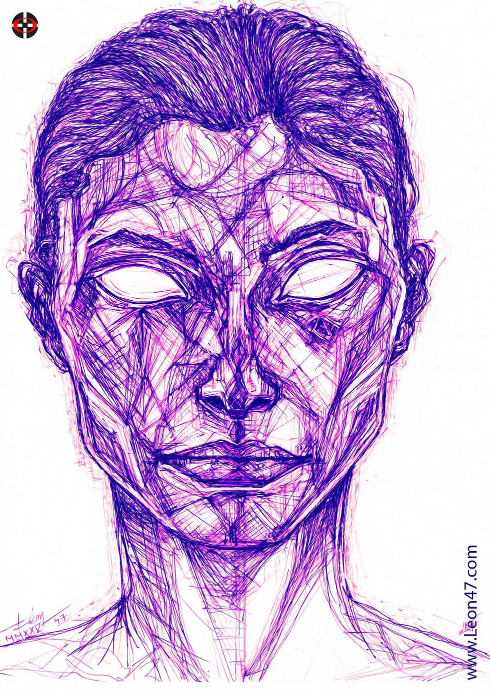 Alexandra Agoston by Chris Colls VD2 | Digital Art from Portrait Fashion Photography, Portrait | Leo