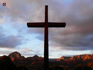 Sedona AZ Cross, USA, Panorama Photo, Nature Photography, Panoramic, Leon 47, US
