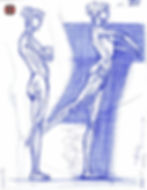 Die Gestalt Des Menchen (XXVI) Dynamic Human Anatomy Figure Sketch
