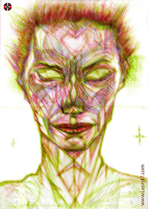 Christy Turlington by Mikael Jansson V.2, WSJ MAGAZINE, Dynamic Digital Portrait Drawing, Fashion Photography Inspiration, Leon 47, Leon47 | Simulacrum, Simulacra and Simulation