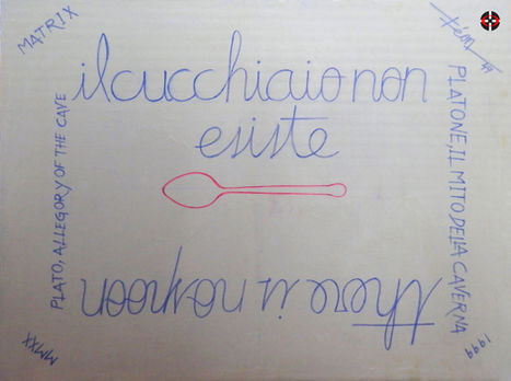 Il Cucchiaio non Esiste ( There is no Spoon ) - Matrix, 1999, Plato, Allegory of the Cave, Platone, Platone, Il Mito della Caverna