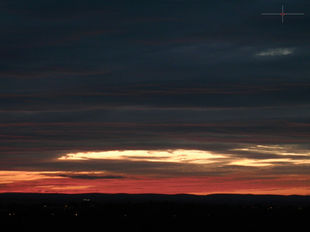 Tramonto #01, Sunset, Sky Photography, New York, Washington Heights, Manhattan, George Washington