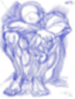 Dynamic Figure Drawing (LXXVII) Male Human Figure Sketch