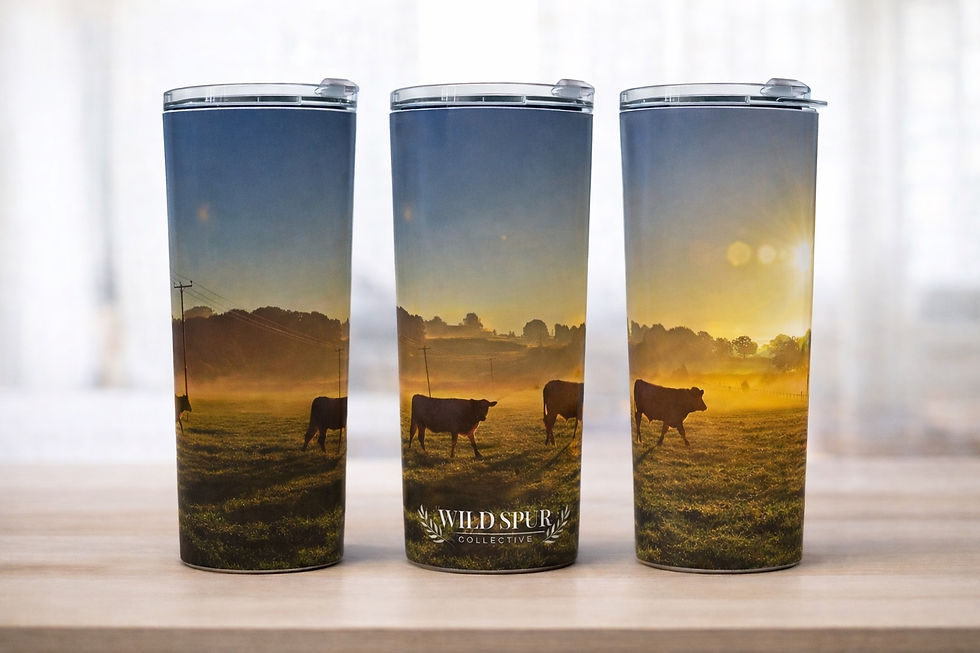 Thumbnail: Wild Spur Collective Murrary Grey Tumbler