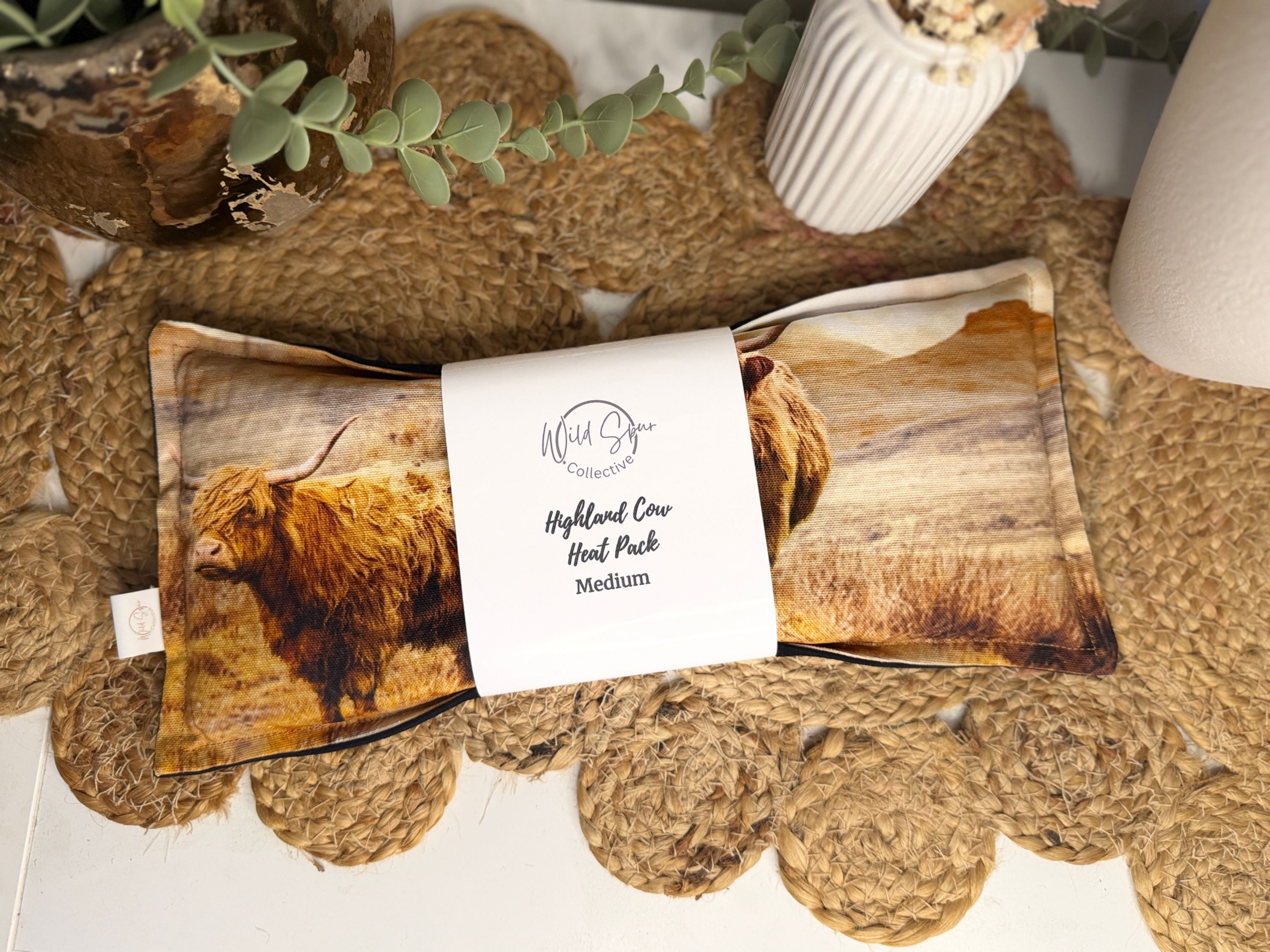 Highland Cow Heat Pack