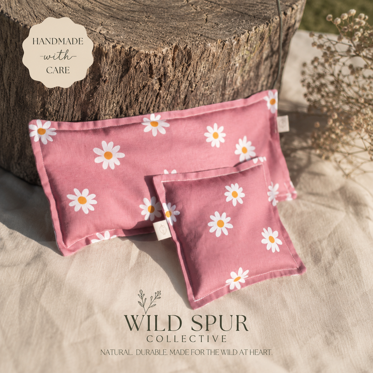 Pink Daisy Lupin Heat Pack Set
