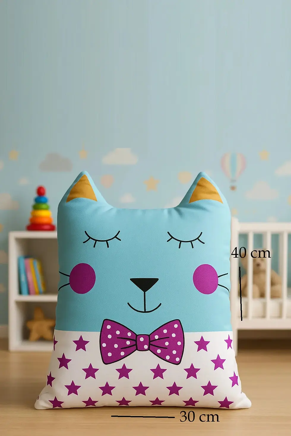 Küçük resim: 2’li İçi Dolgulu Çocuk Odası Kırlent Yastık Seti 30x40 cm