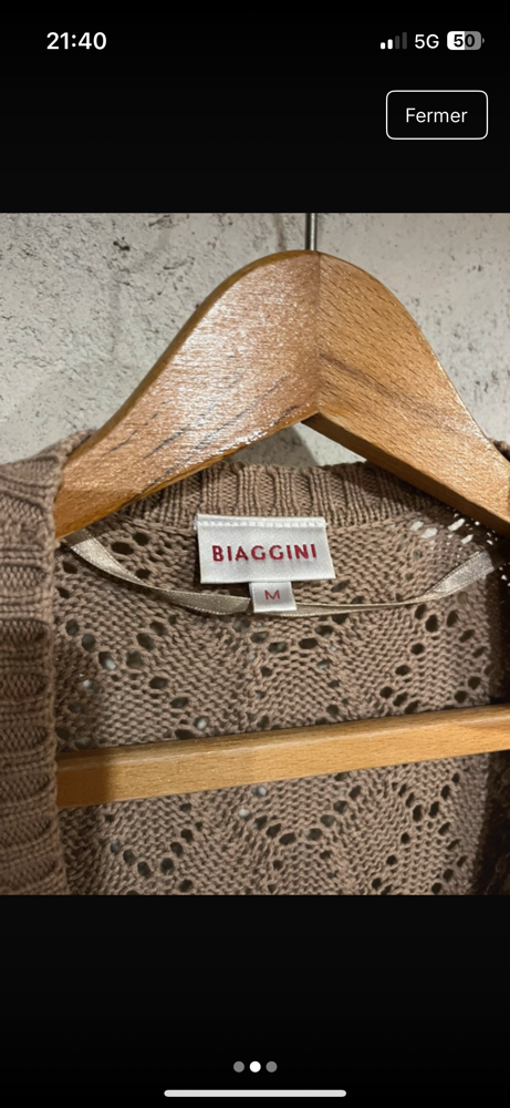 Miniature : Gilet vintage M