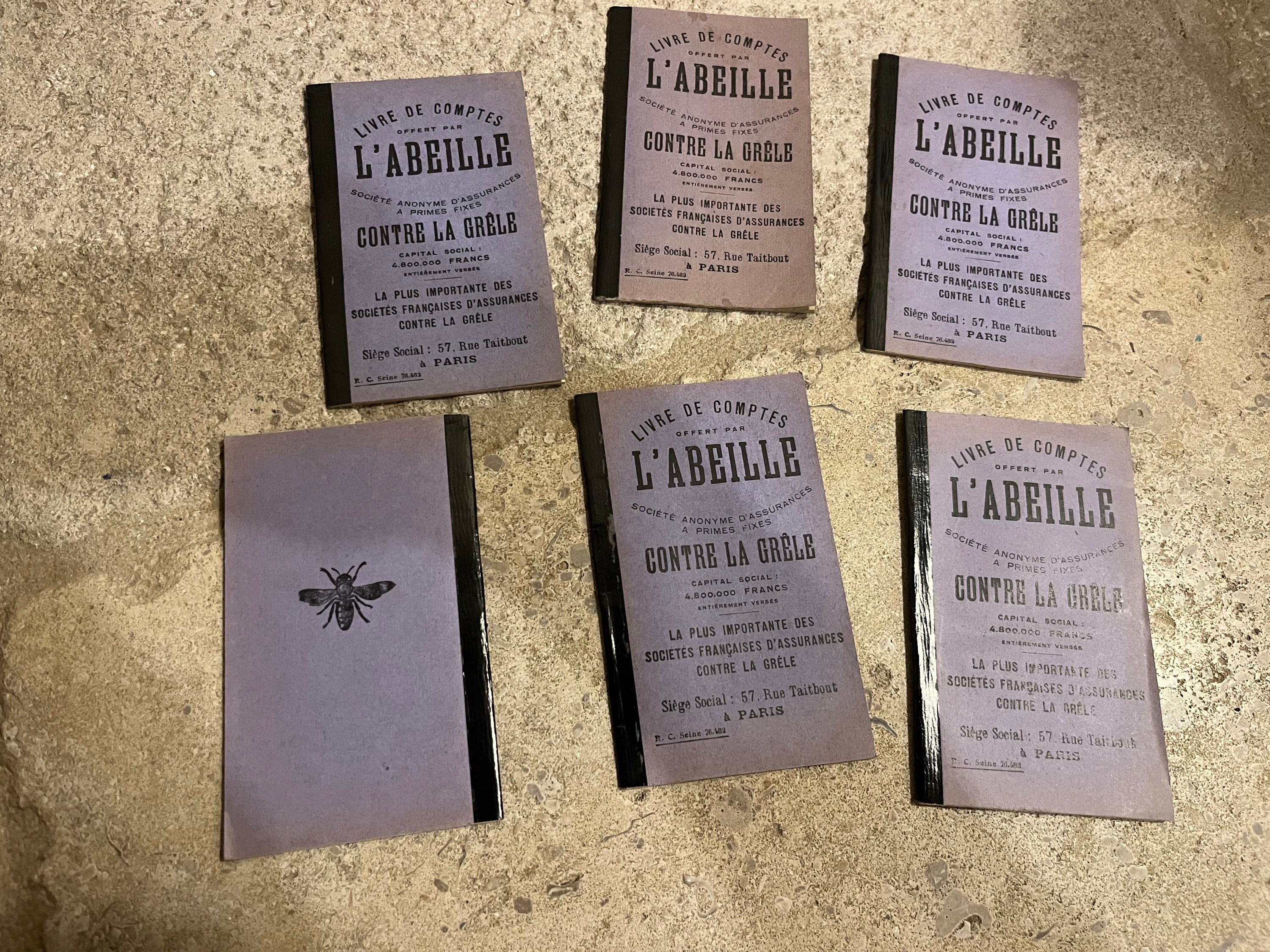 Lot de 6 carnets neufs années 30