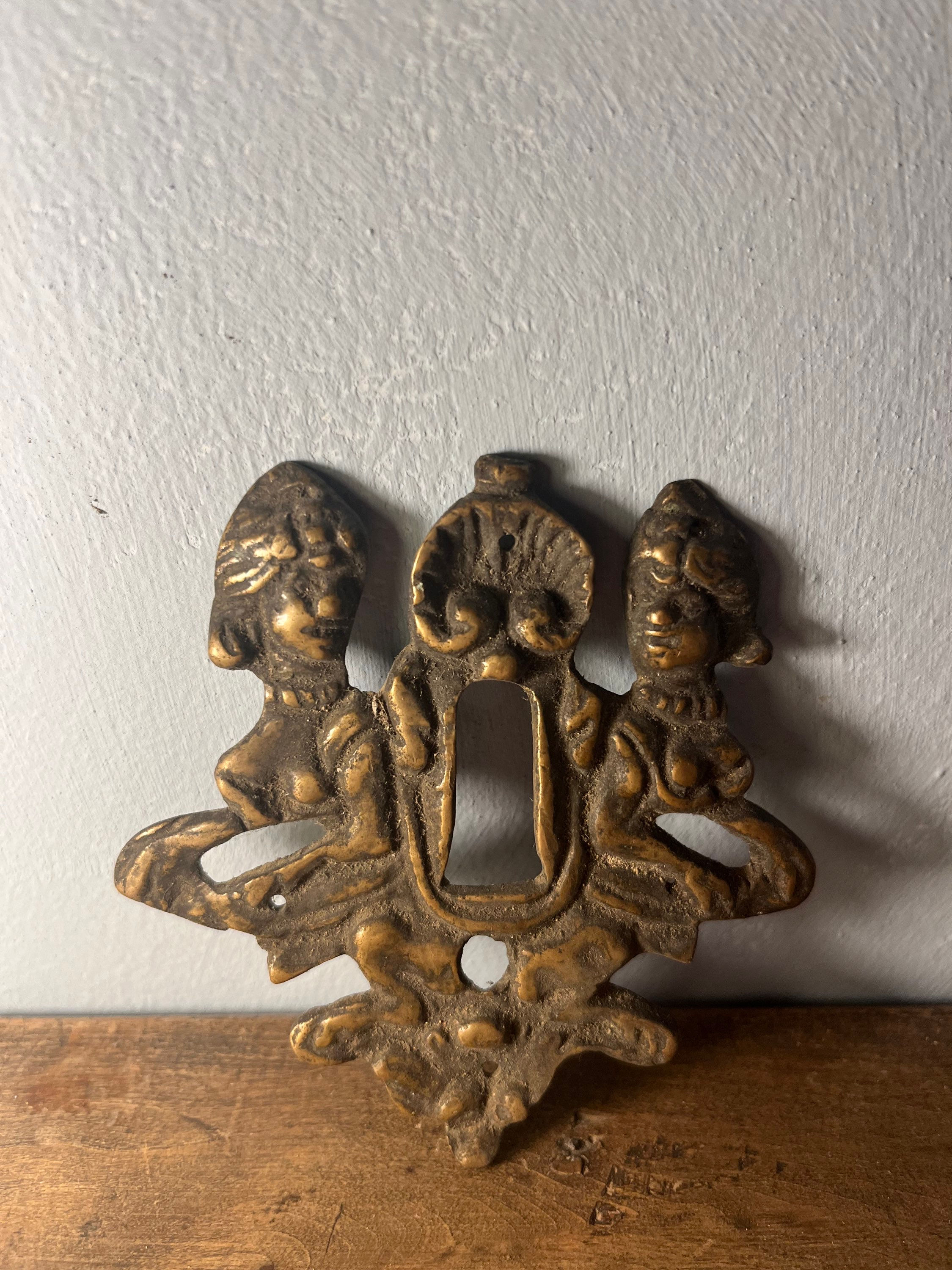 Grosse garniture de meuble laiton 1920/30