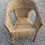 Miniature : Fauteuil vintage en rotin 