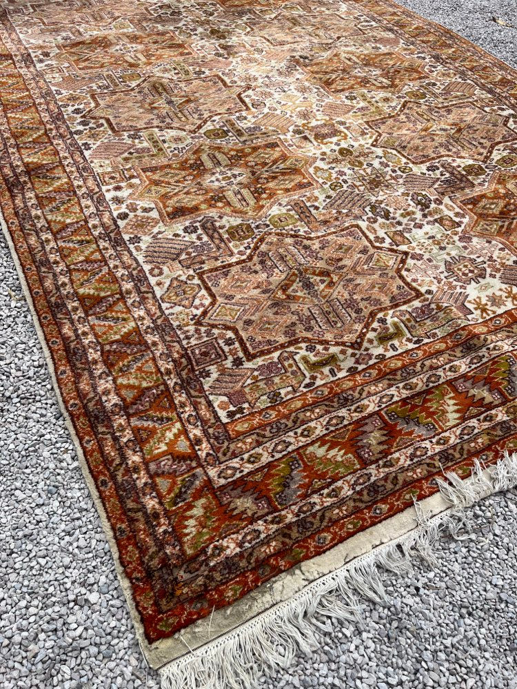 Miniature : Grand tapis persan ancien 