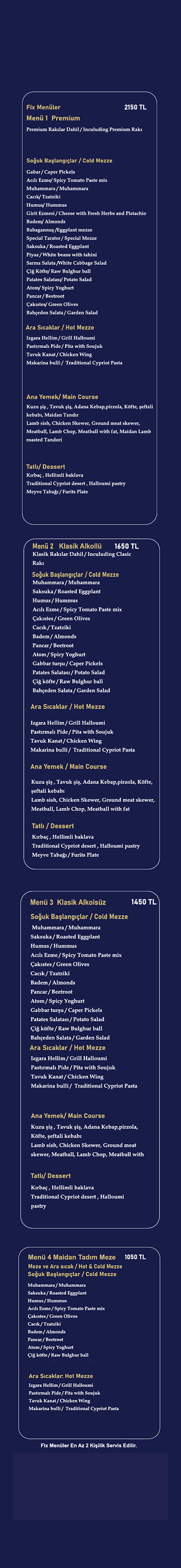 Maidan Restaurant Alsancak Kıbrıs