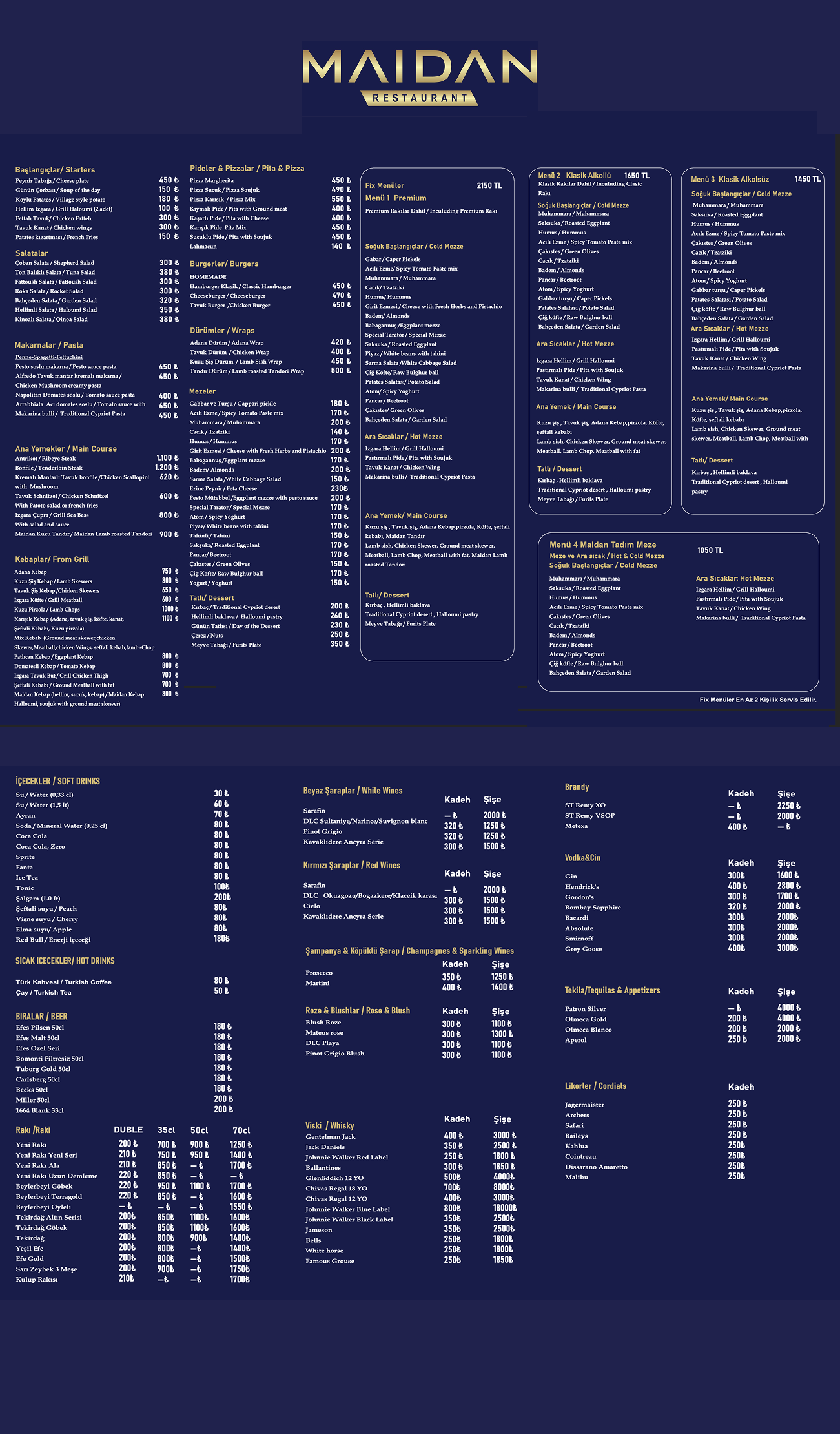 Maidan Restaurant Alsancak Kıbrıs