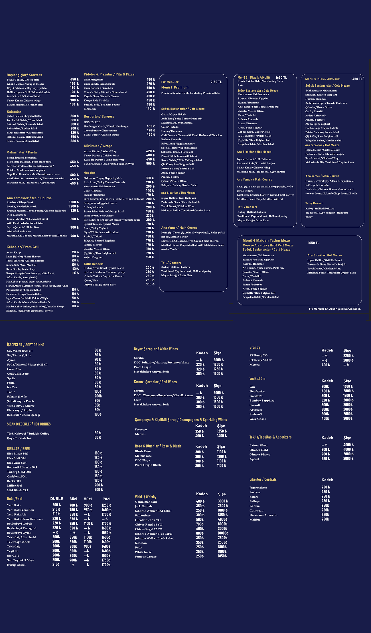 Maidan Restaurant Alsancak Kıbrıs