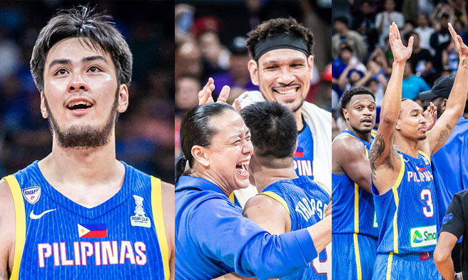 Kai Sotto, Brownlee at Fajardo ng GIlas Pilipinas - FIBA Asia Cup