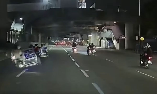 7 tricycle nagkarera sa Marcos HIghway - Circulated FB