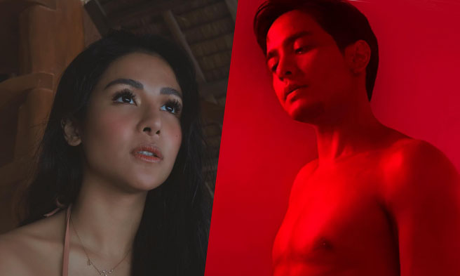 Sanya Lopez at Alden Richards - Instagram
