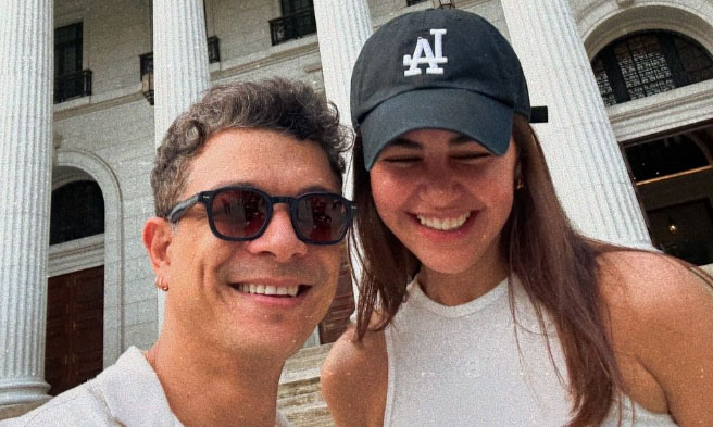 Jericho Rosales at Janine Gutierrez