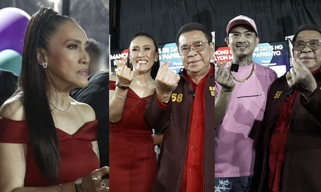 Ai Ai, Boss Toyo at Luis Chavit Singson - FB