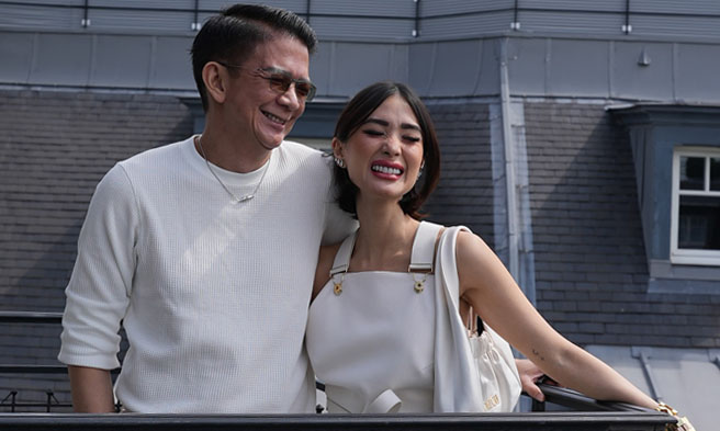 Angel daw niya… HEART, PROUD NA PROUD SA MISTER NA SI SP CHIZ