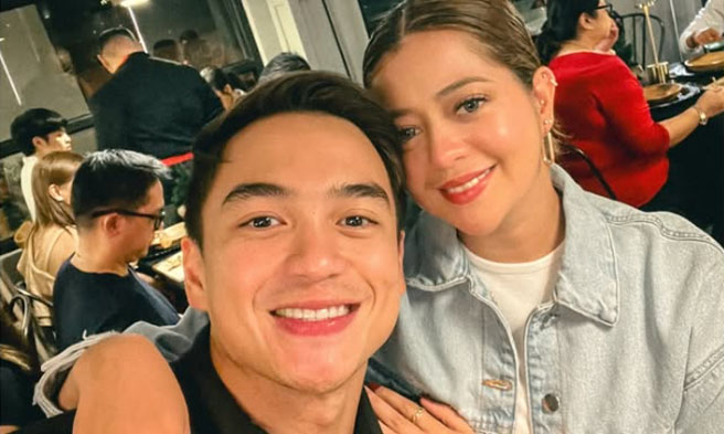 Dominic Roque at Sue Ramirez - Instagram