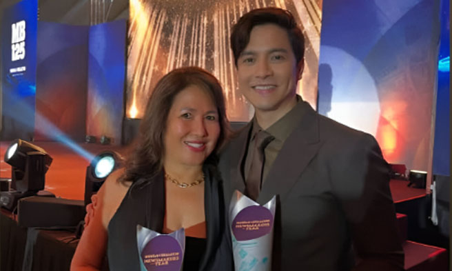 Mommy Min at Alden Richards - Alden, KathDen