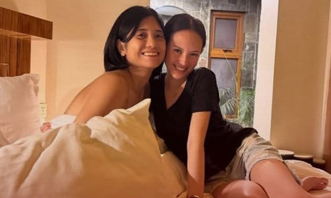 Isabel Reyes Santos at Ellen Adarna - Instagram