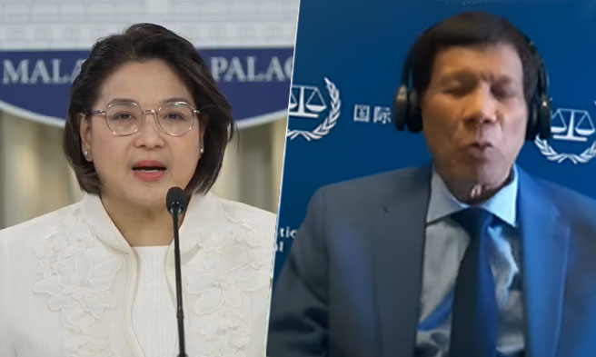 Atty. Claire at Duterte - PCO - ICC