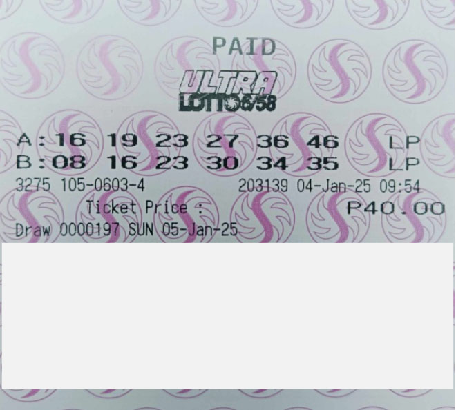 Lotto ticket