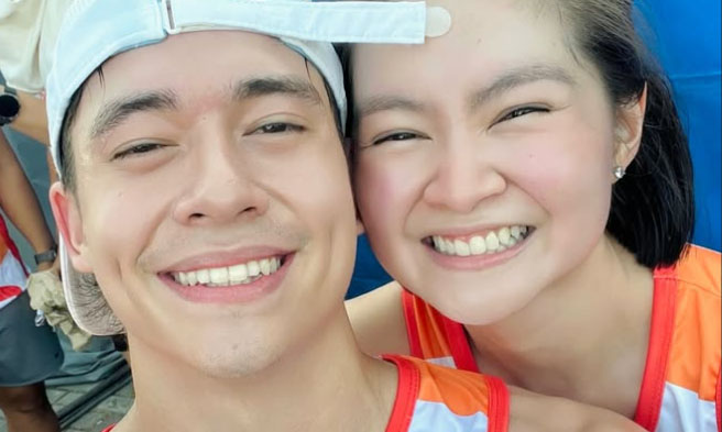 Jameson Blake at Barbie Forteza - IG