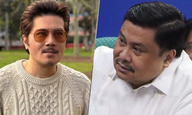 Janno GIbbs at Sen. Jinggoy Estrada - IG, FB