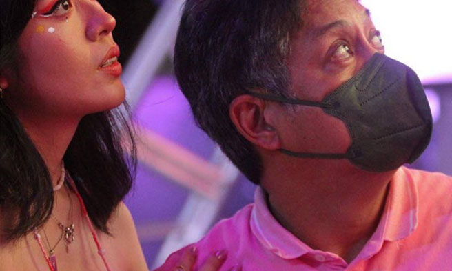 Kiko at Kakie Pangilinan