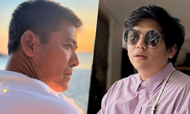 Bossing Vic Sotto at Darryl Yap - IG
