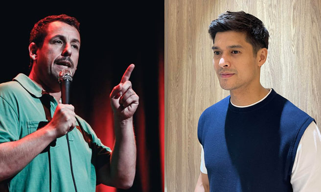 Adam Sandler at JC de Vera