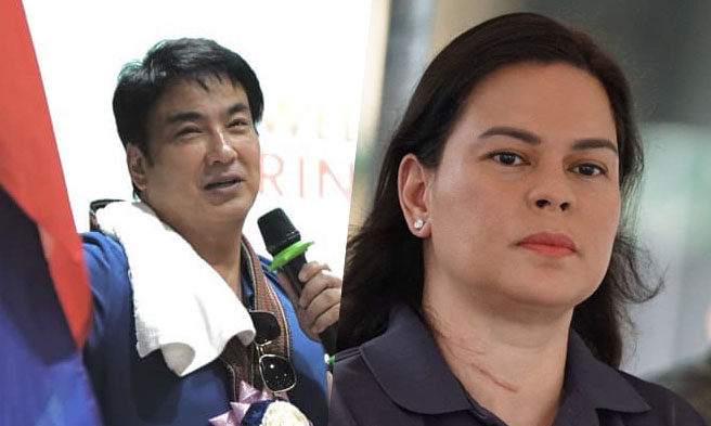 Bong Revilla Jr. at VP Sara Duterte - FB